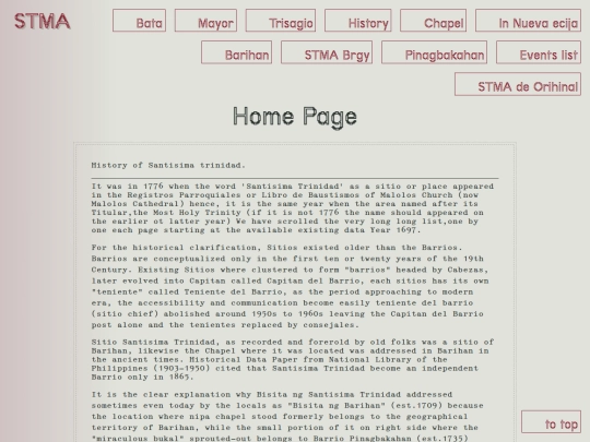 history screenshot