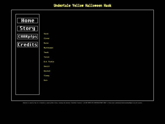 characters screenshot