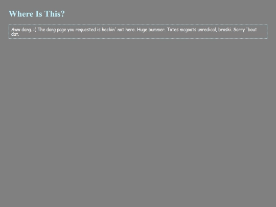 not_found screenshot