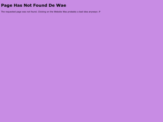 not_found screenshot