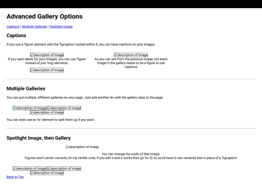 alternateGalleries screenshot