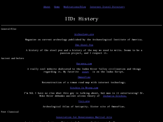 directory/history screenshot
