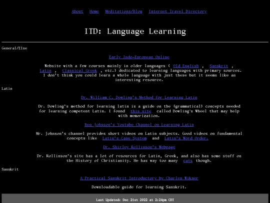 directory/language screenshot