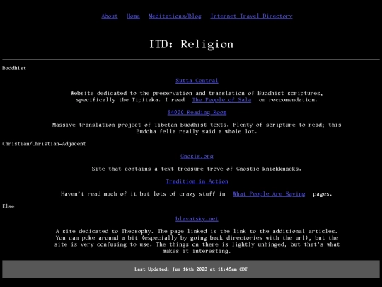 directory/religion screenshot