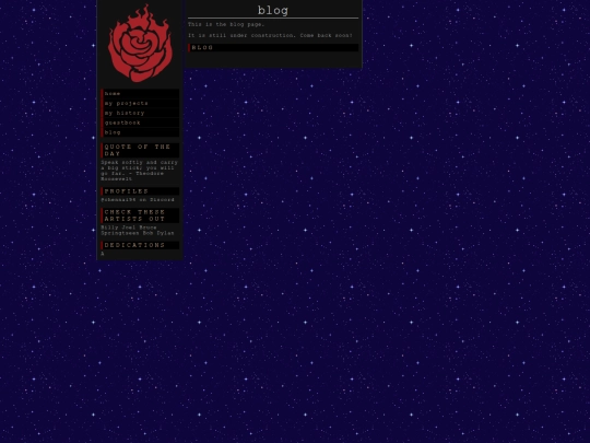 blog screenshot
