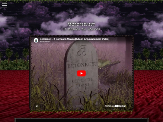 pages/music_videos/it_comes_in_waves screenshot
