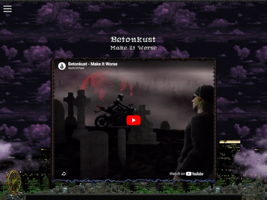 pages/music_videos/make_it_worse screenshot