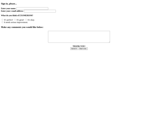 guestbook screenshot