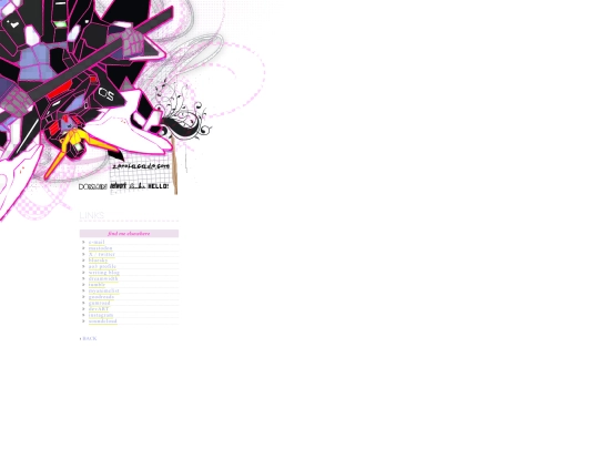 links screenshot