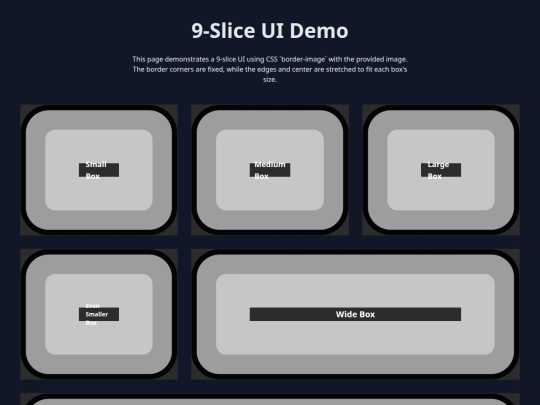 nineSliceTest screenshot