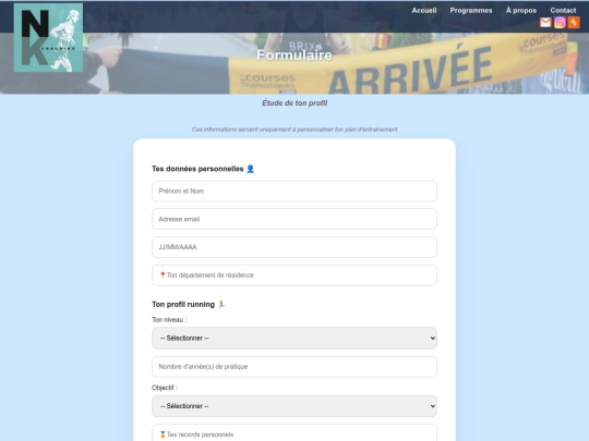 questionnaire screenshot
