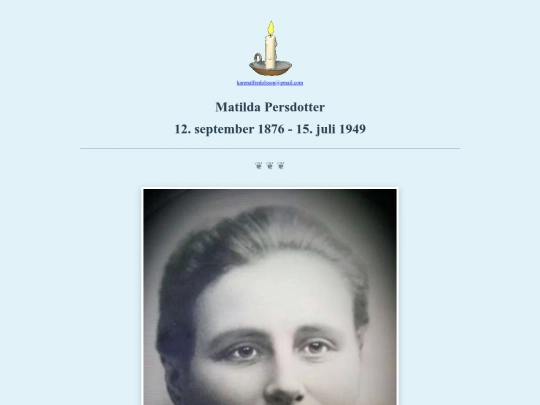 Matilda/1876-1949 screenshot