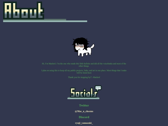 about/about screenshot