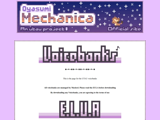 voicebanks/voicebanks screenshot