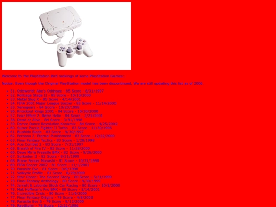 playstationcatalog2 screenshot
