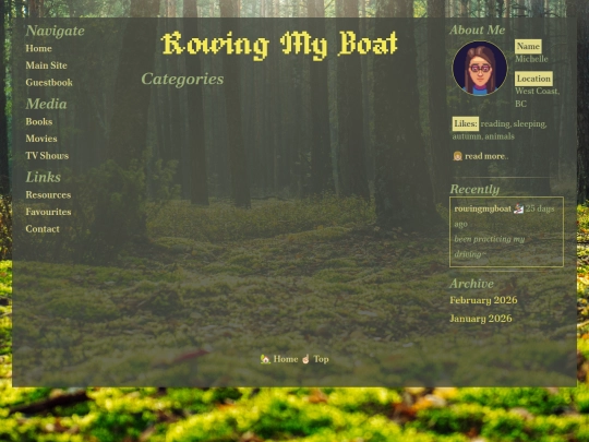 categories screenshot