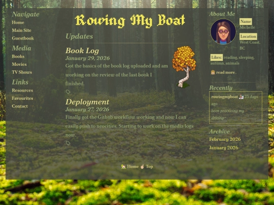 updates screenshot