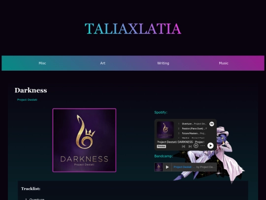 music/cds/darkness screenshot