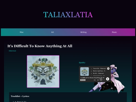 music/cds/oldermost screenshot