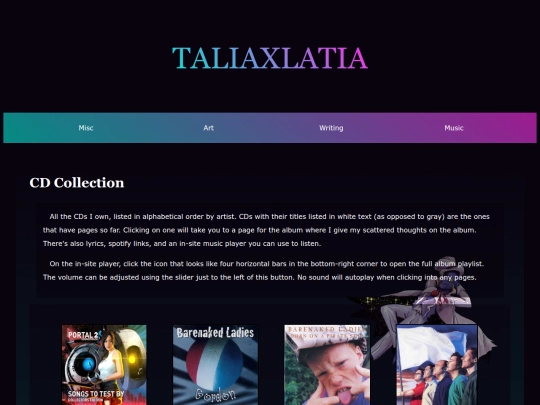music/index-cds screenshot