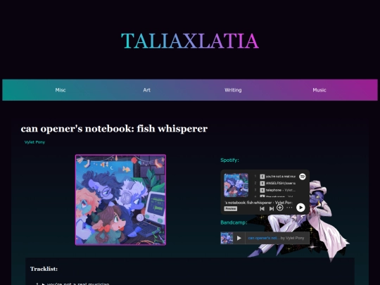 music/vinyls/can-openers-notebook screenshot