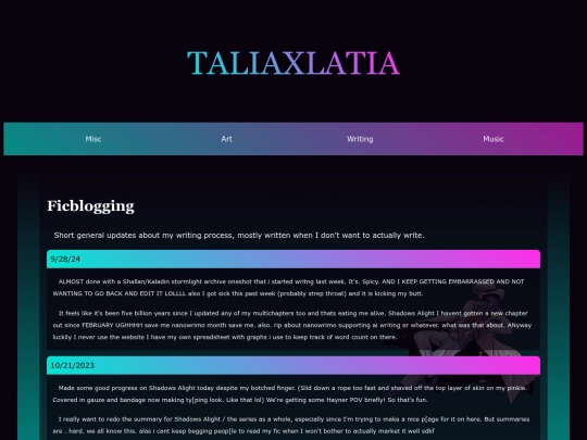 writing/blog screenshot