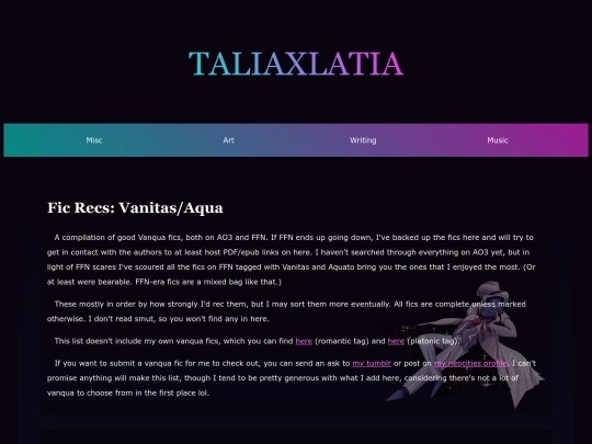 writing/fic-recs/vanqua screenshot