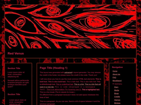 FAQ screenshot