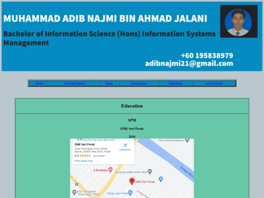Education screenshot