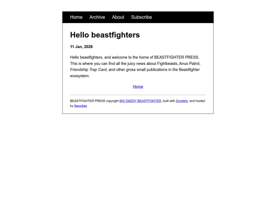 posts/2026-01-11-Hello-beastfighters screenshot