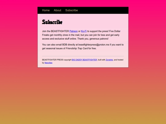 subscribe screenshot