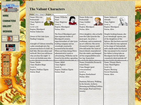 characters screenshot