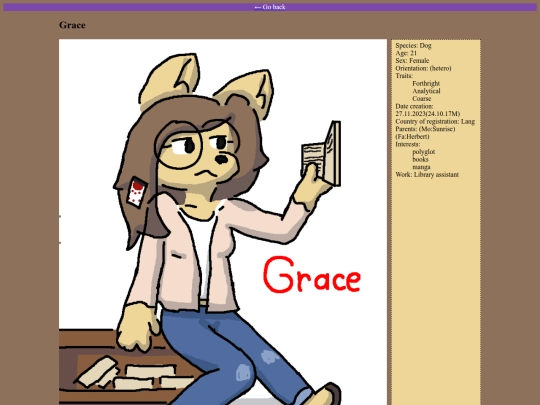 cr/character/grace screenshot