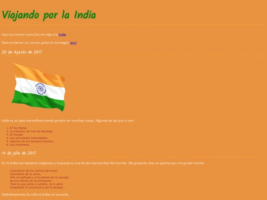 Viaje/viajandoporlaindia screenshot