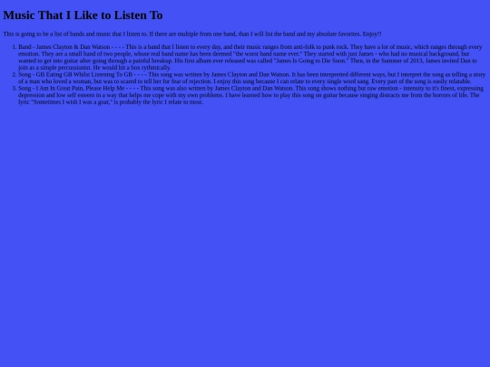 MusicThatILike screenshot