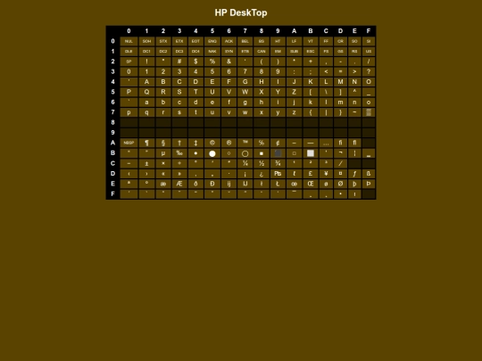 codepages/hpdesktop screenshot