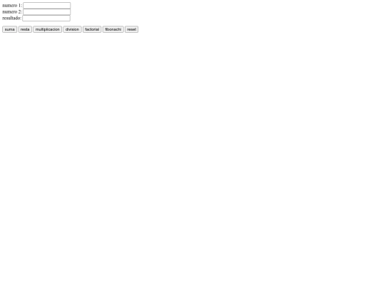 Calculadora screenshot