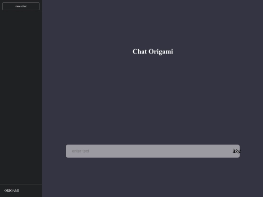 origami screenshot