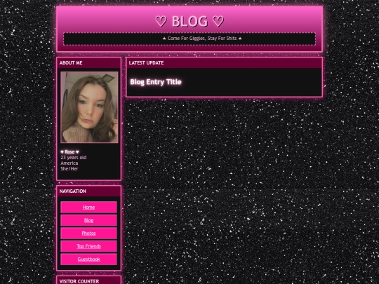 blog screenshot