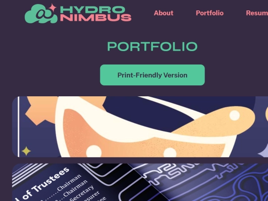 portfolio screenshot