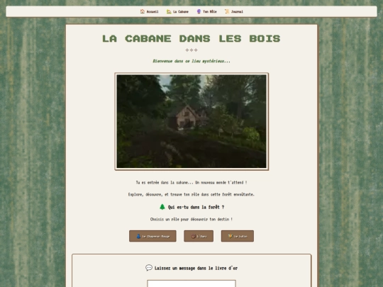 mon-site-internet/la-cabane screenshot