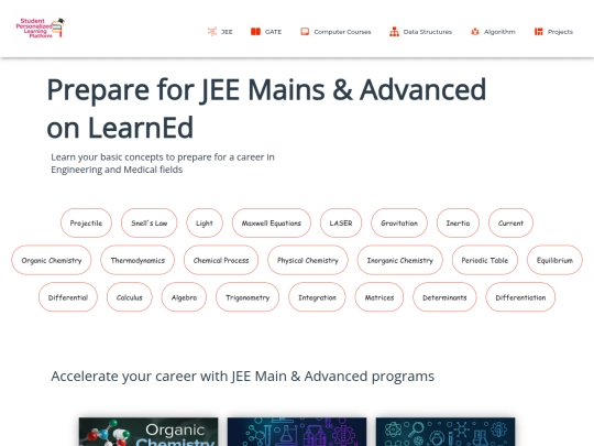 subjects/jee screenshot