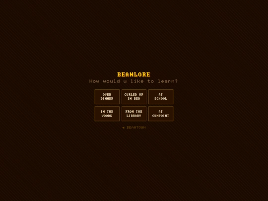 beanlore screenshot