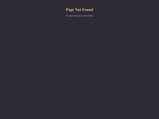 not_found screenshot
