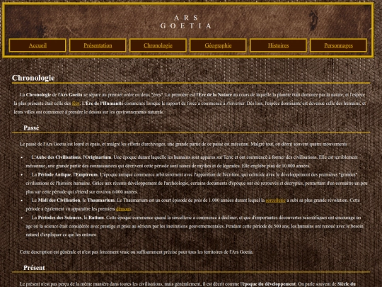 arsgoetiatimeline screenshot