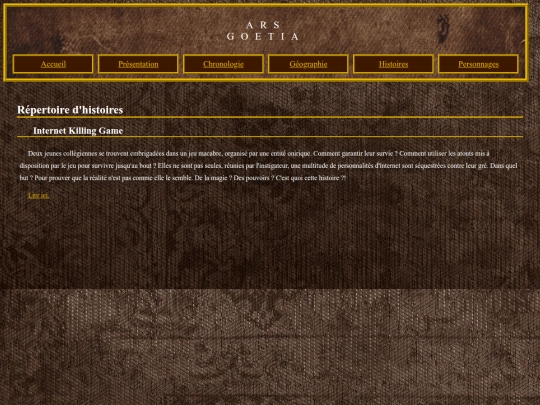 histoires screenshot
