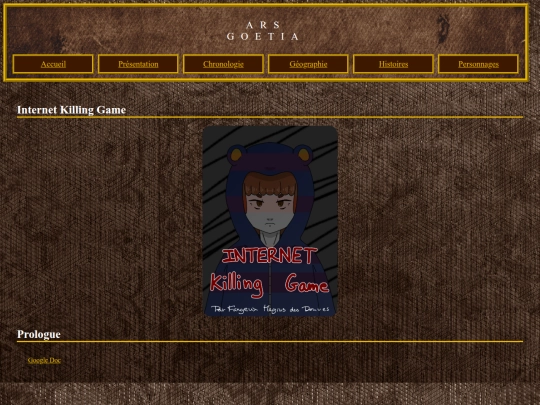histoires/ikg screenshot