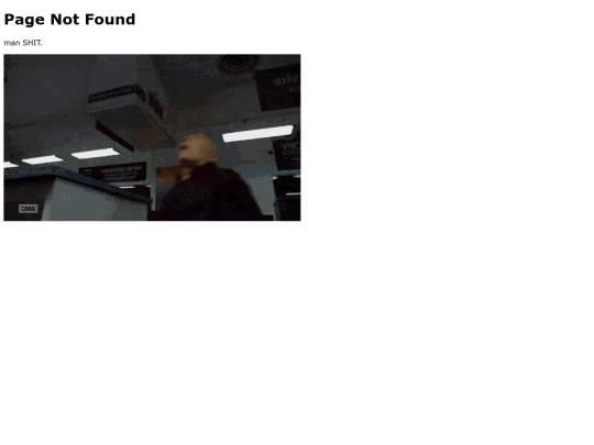 not_found screenshot