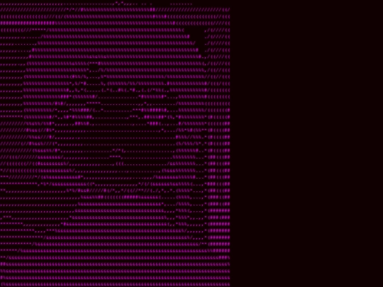 lainascii screenshot
