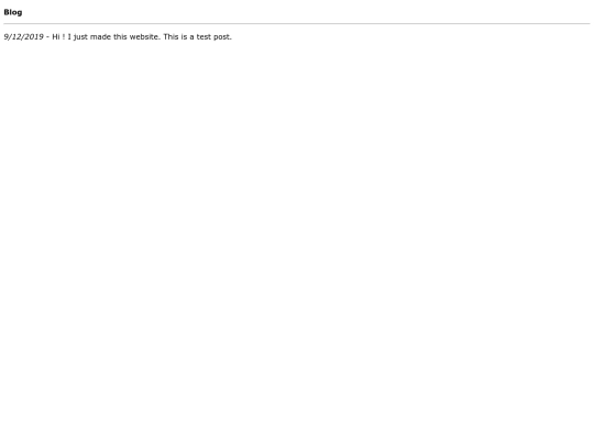 blog screenshot